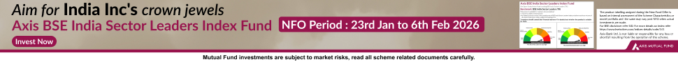 Axis BSE India Sector Leaders Index Fund NFO 970x90