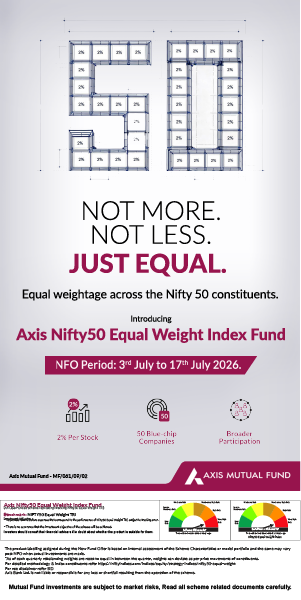 Axis Nifty50 Equal Weight Index Fund NFO 300x600