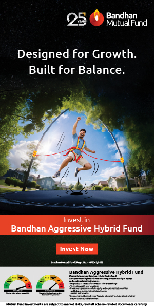 Bandhan MF Aggressive Hybrid Fund 300x600