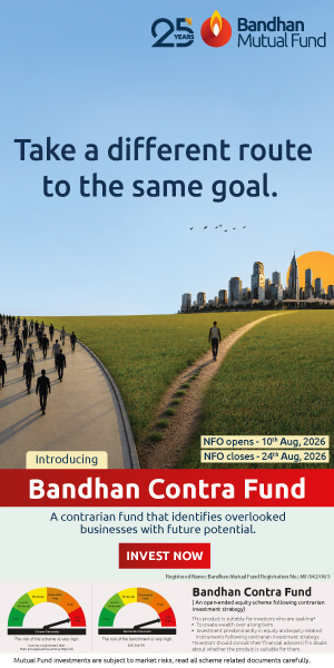 Bandhan MF Contra Fund NFO 300x600