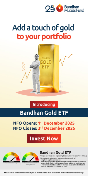 Bandhan MF Gold ETF NFO 300x600