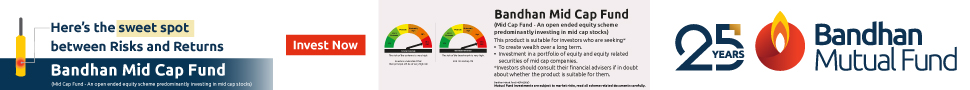 Bandhan MF Mid Cap Fund 970x90