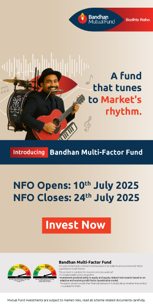 Bandhan MF Multi Factor Fund NFO 300x600