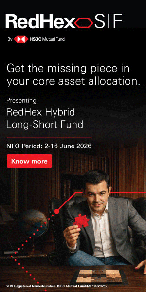 HSBC RedHex SIF Hybrid Long Short Fund NFO 300x600