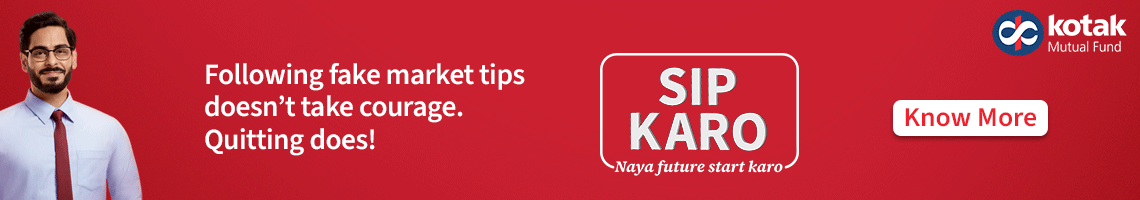 Kotak MF Fake Market Tips SIP Karo New 1140x200