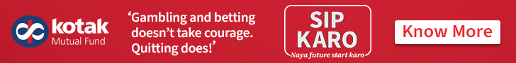 Kotak MF Gambling And Betting SIP Karo 728x90