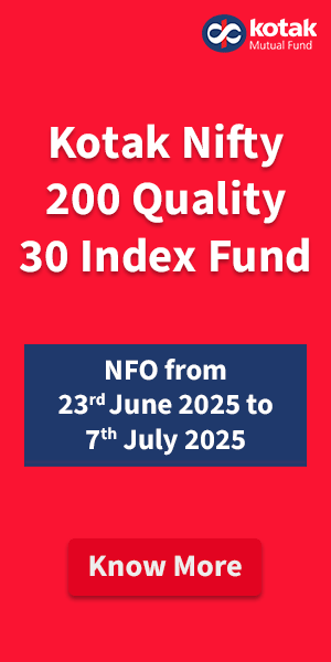 Kotak MF Nifty 200 Quality 30 Index Fund NFO 300x600