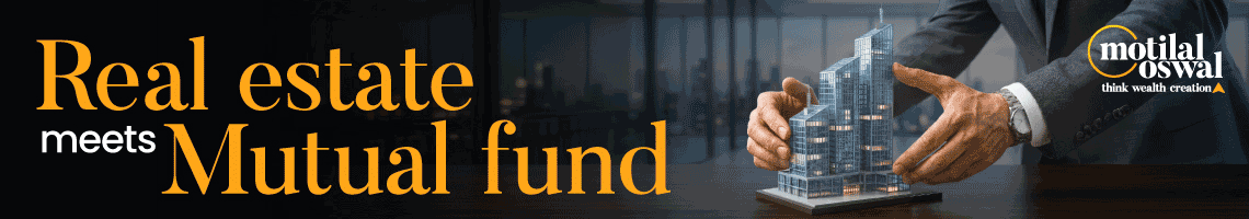 Motilal MF Nifty Reits Realty Index Fund NFO 1140x200
