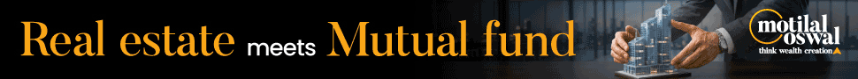 Motilal MF Nifty Reits Realty Index Fund NFO 970x90