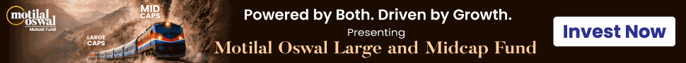 Motilal Oswal Large and Midcap Fund Apr 2026 970x90
