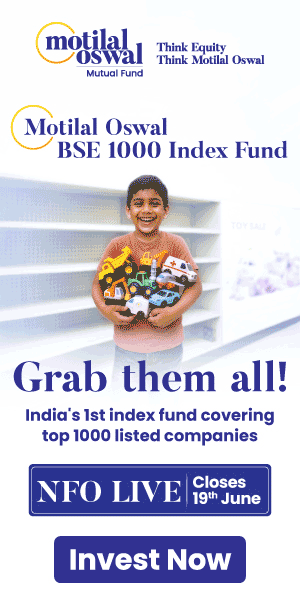 Motilal Oswal MF BSE 1000 Index Fund NFO 300x600