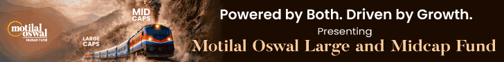 Motilal Oswal MF Large and Midcap Fund Apr 2026 728x90