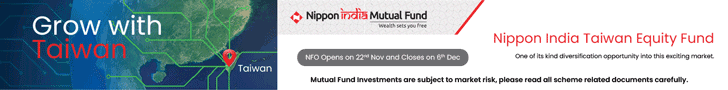 Nippon India MF Taiwan Equity Fund 728x90
