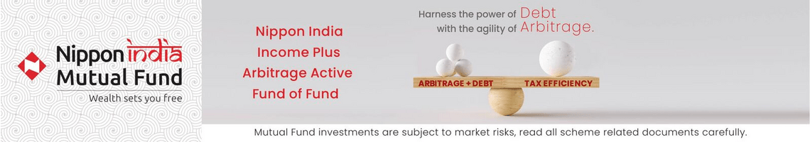 Nippon MF Income Plus Arbitrage Active FoF NFO 1140x200