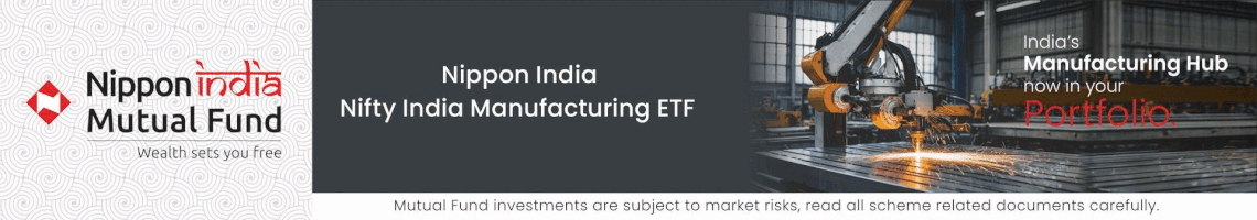 Nippon MF Nifty India Manufacturing ETF NFO 1140x200