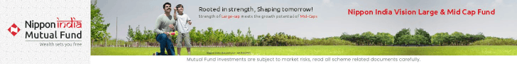 Nippon MF Vision Large And MidCap Fund Jul 2026 728x90