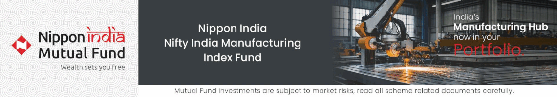 Nippon Nifty India Manufacturing Index Fund NFO 1140x200