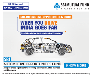SBI MF Automotive Opportunities Fund NFO 300x250