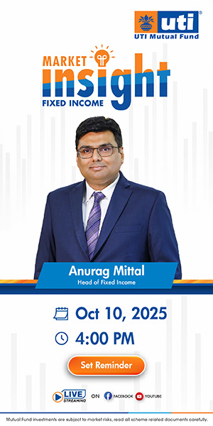 UTI Market Insight Fixed Income Webinar Oct 2025 300x600