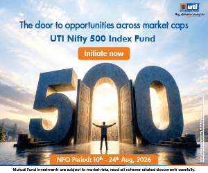 UTI Nifty 500 Index Fund NFO 300x250