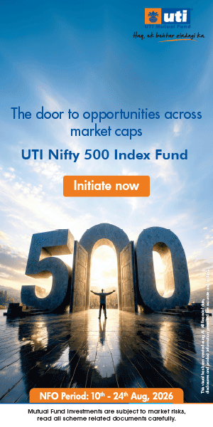 UTI Nifty 500 Index Fund NFO 300x600