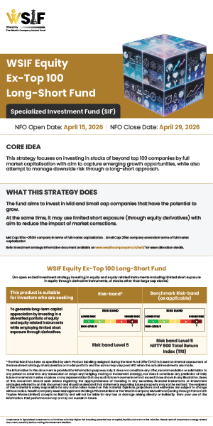WSIF Equity Ex Top 100 Long Short Fund NFO 300x600