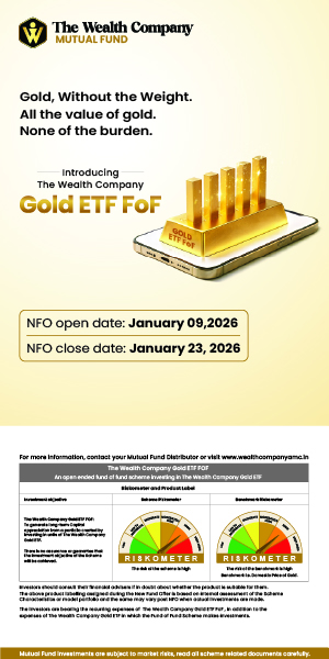 Wealth Company Gold ETF FoF NFO 300x600