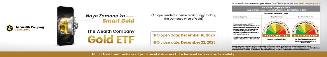 Wealth Company Gold ETF NFO 1140x200