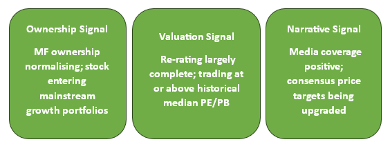 This is where observations are carried out around mainstream participation, and this phase consists of the following