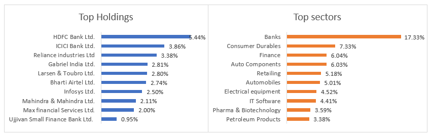 The Union Children's fund is large cap biased with 42.59% allocation to this market cap The Union Children's fund is large cap biased with 42.59% allocation to this market cap