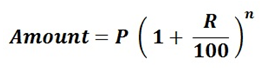 Personal Finance - Yearly compounding interest formula