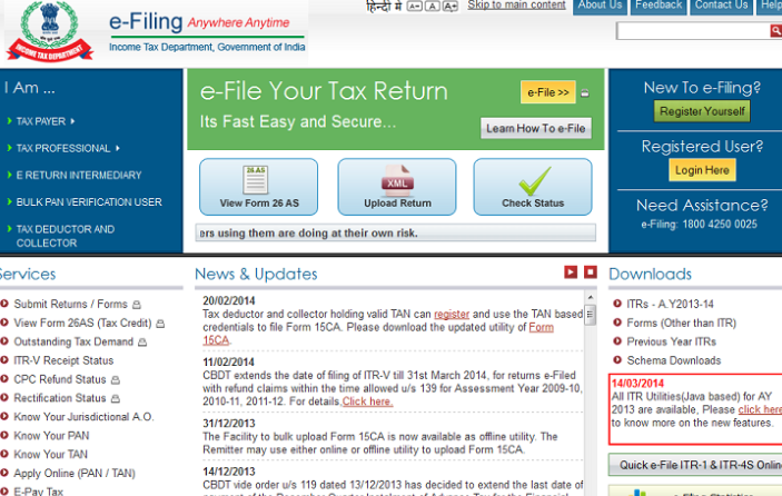 How to use Income Tax India website effectively - http://www.advisorkhoj.com/articles/Income Tax Income Tax article in Advisorkhoj - How to use Income Tax India website effectively