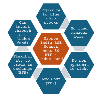 Why invest in Nippon India BSE Sensex Next 30 ETF or Index Fund?