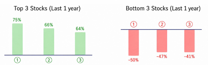 Midcaps can offer strong growth potential, but returns are not evenly distributed.