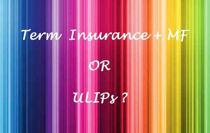 Financial Planning article in Advisorkhoj - Term Life Insurance and Mutual Funds or ULIP: Which is a better option?