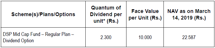 DSP Mid Cap Fund DSP Mid Cap Fund