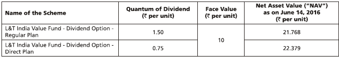 L&T India Value Fund L&T India Value Fund