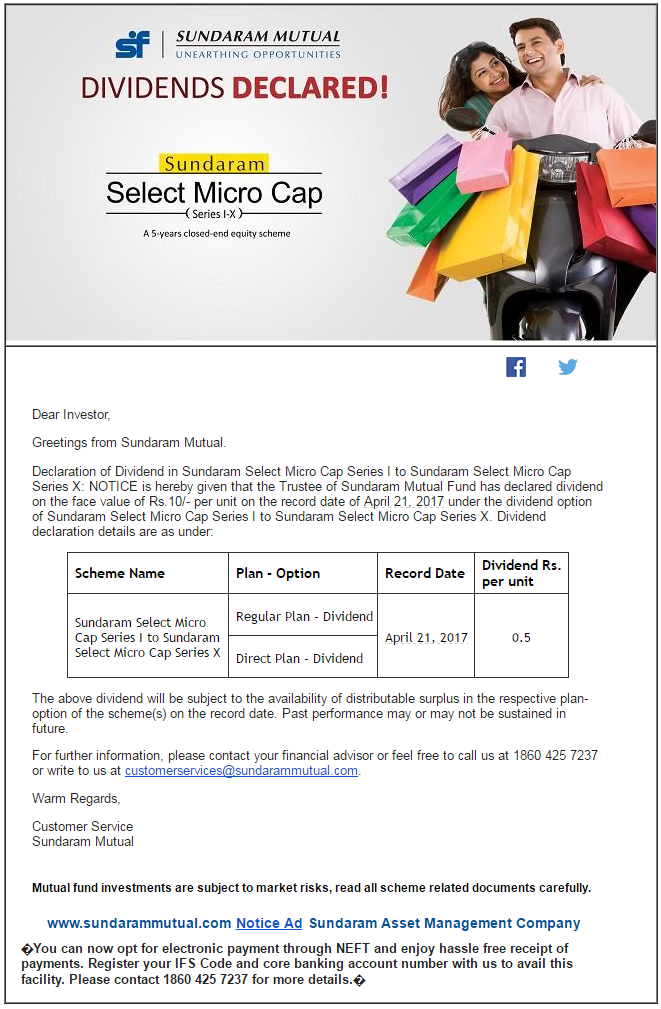 Sundaram Select Micro Cap Series I to X