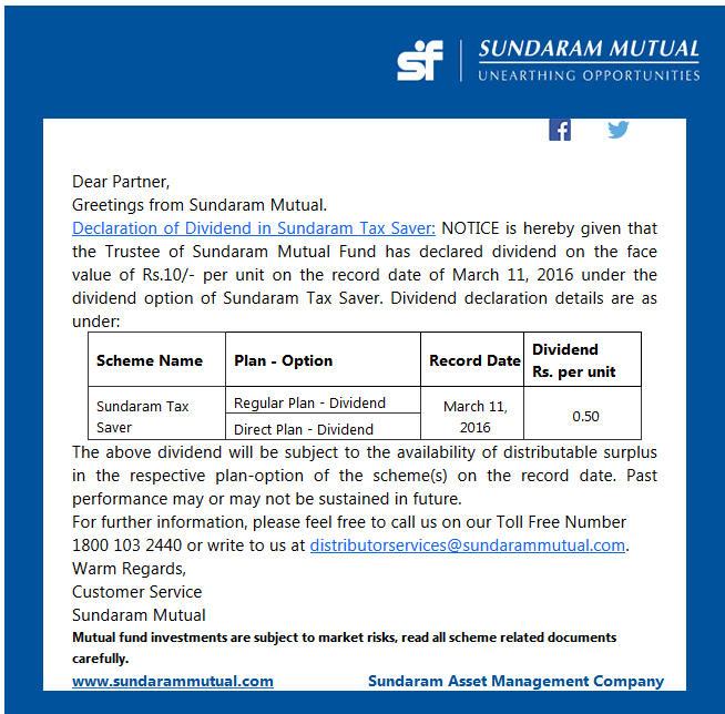 Sundaram Tax Saver Fund