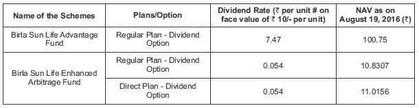 Birla Sun Life Advantage Fund Birla Sun Life Advantage Fund