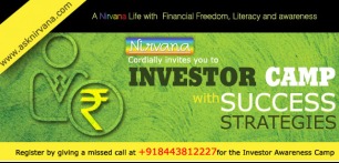 REGISTER YOURSELF FOR A FREE INVESTOR CAMP IN KOLKATA ON 12TH Jan 2014
